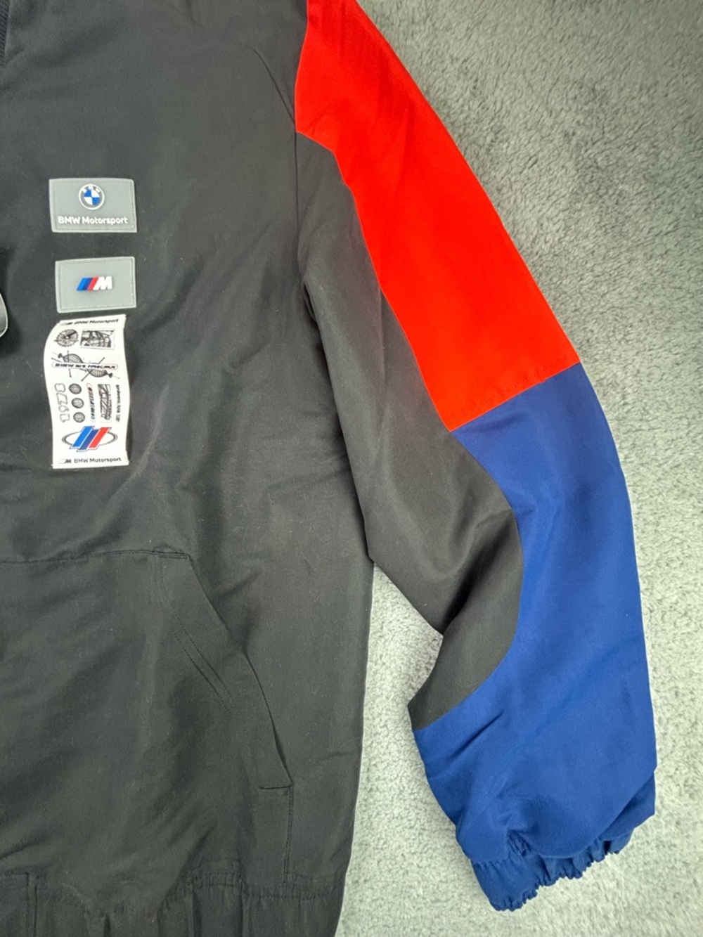 Puma Men's Size XL Blue BMW M Motorsport Street Motorsport Jacket 531129-04 F - Picture 8 of 14